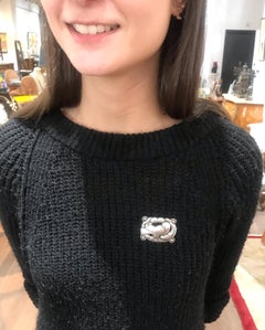 Vintage Georg Jensen Dove Bird Sterling Silver Brooch Pin #209 Estate Find