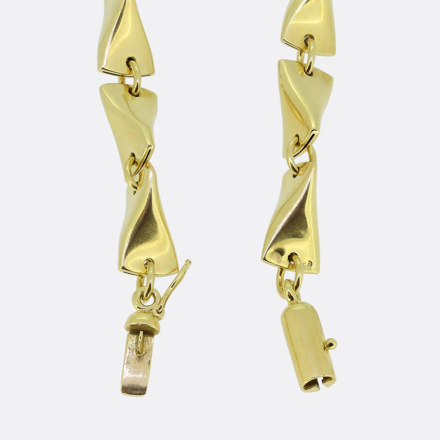 Women's Vintage Georg Jensen Fancy Chain Necklace For Sale
