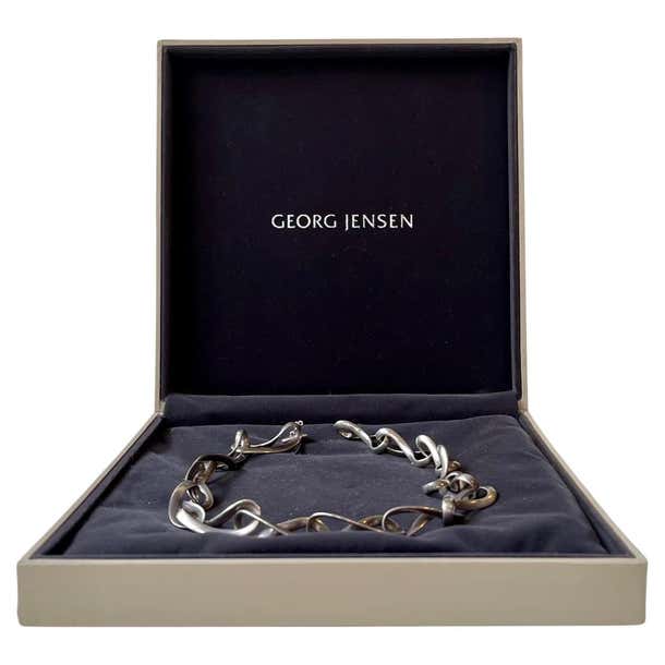 Vintage Georg Jensen Infinity Silver Necklace, No. 452, Regitze ...