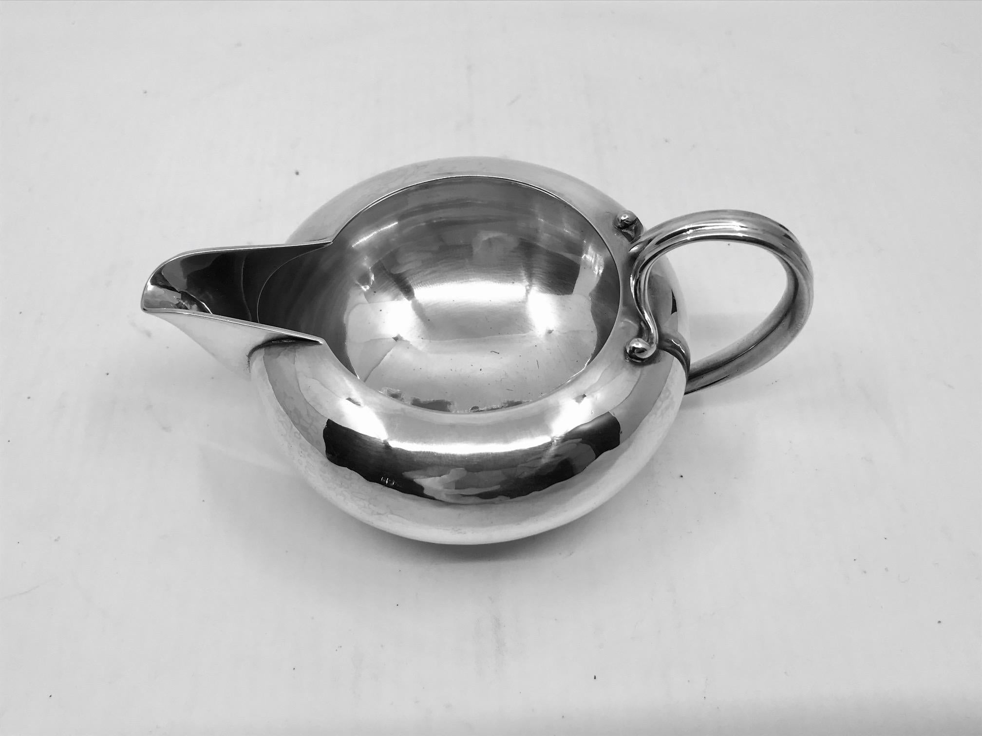 Vintage Georg Jensen Johan Rohde Tea Set #787 For Sale 1
