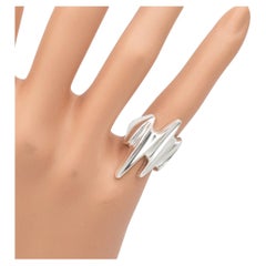 Vintage Georg Jensen No. 125 Sterling Silver Sculptural Ring