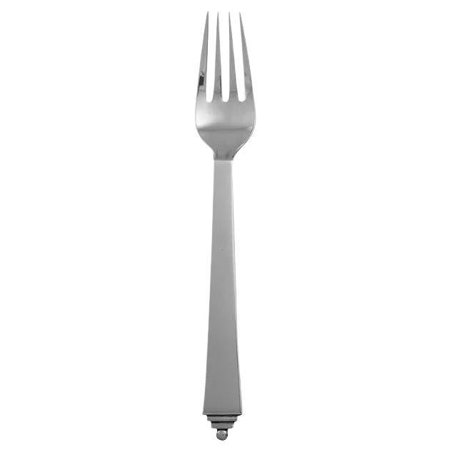 Vintage Georg Jensen Pyramid Dinner Fork 012