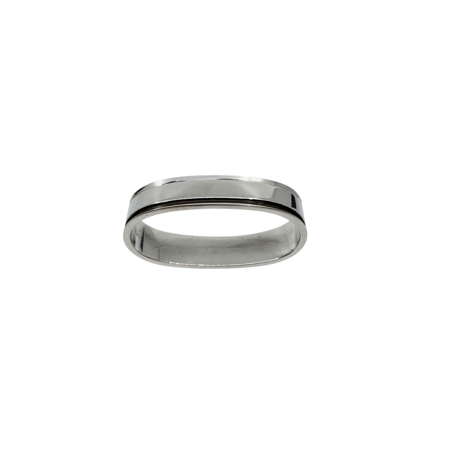 Art Deco Vintage Georg Jensen Pyramid Napkin Ring 22C For Sale