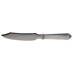 Georg Jensen Käsemesser aus Sterlingsilber mit Pyramidenmuster