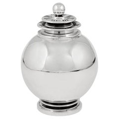 Vintage Georg Jensen Pyramid Sugar Caster 645 by Harald Nielsen