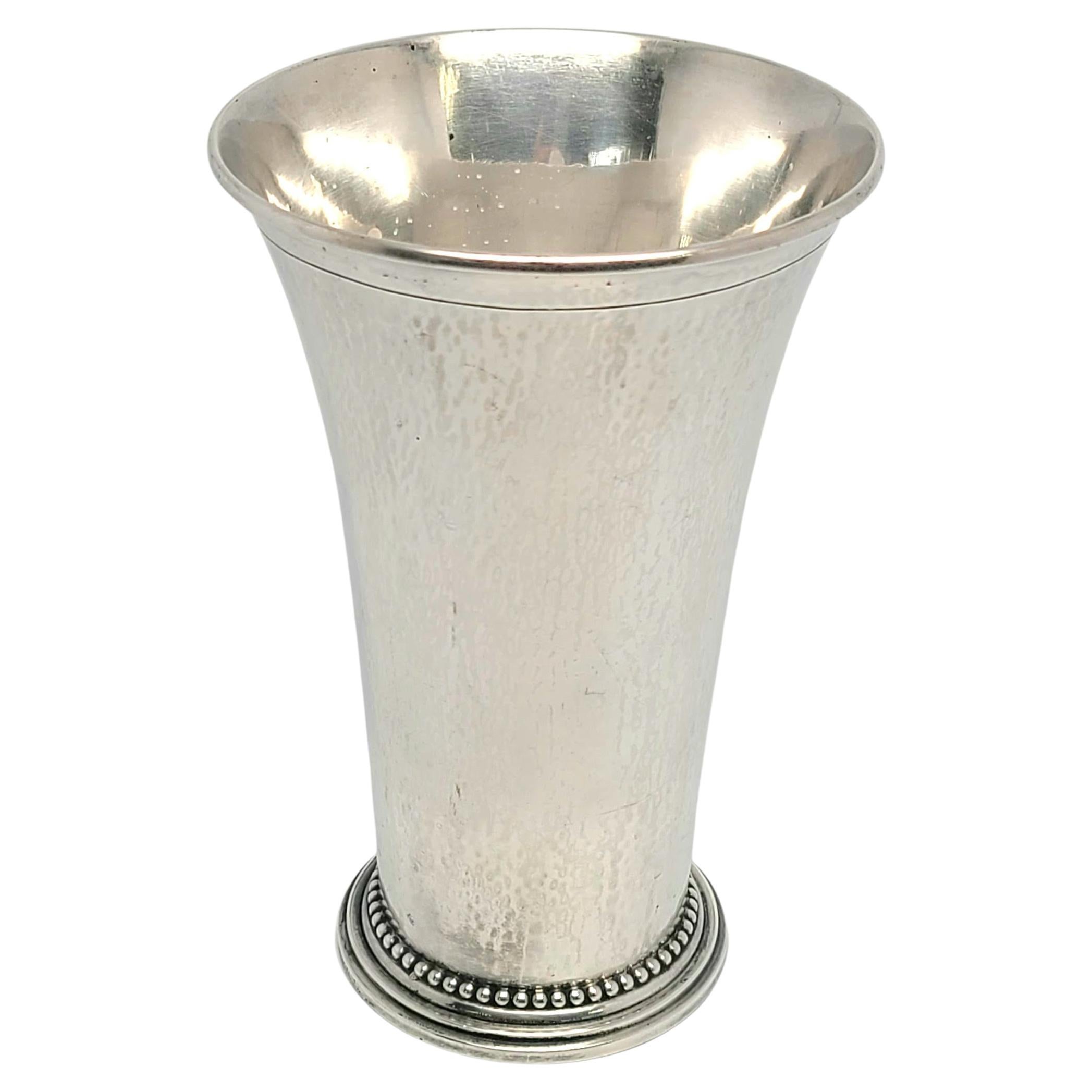Georg Jensen Sterling Silver 107B Tumbler/Beaker/Vase For Sale