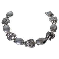 Georg Jensen Bracelet vintage Bittersweet en argent sterling 94B