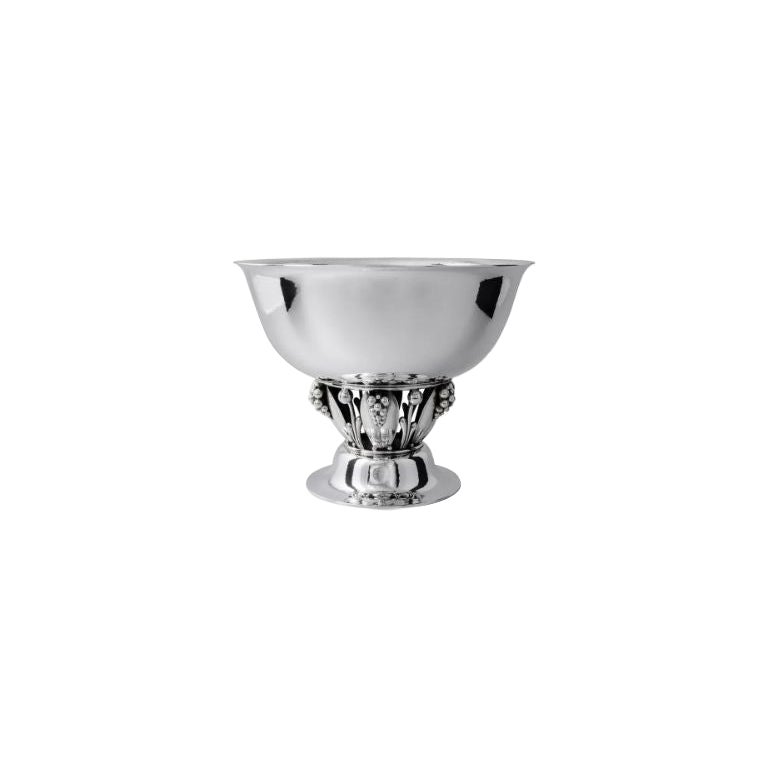 Vintage-Schale aus Sterlingsilber von Georg Jensen, 197