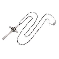 Vintage Georg Jensen Sterling Silver Cross no. 90a Necklace