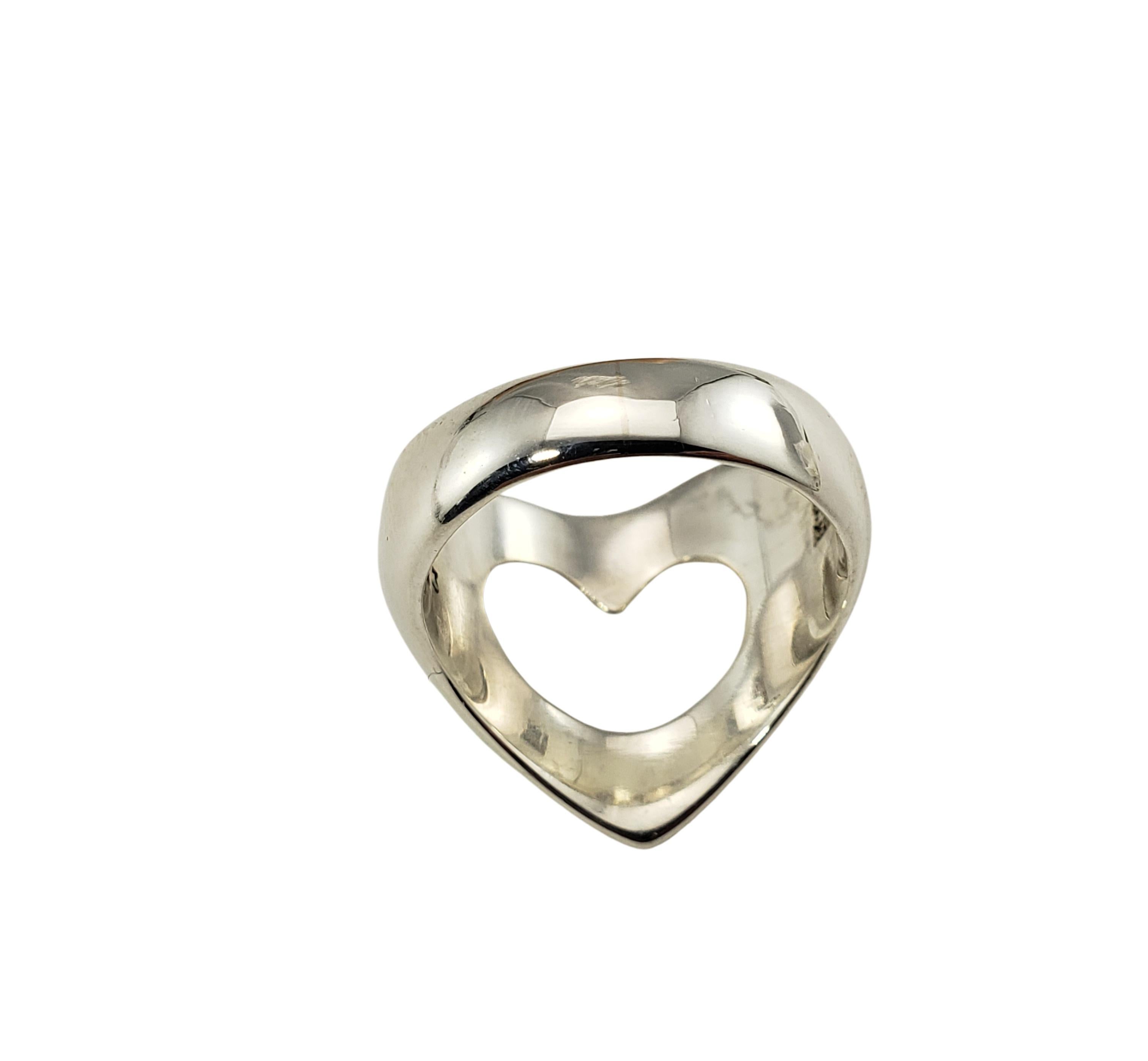 Georg Jensen Sterling Silver Heart Ring 1