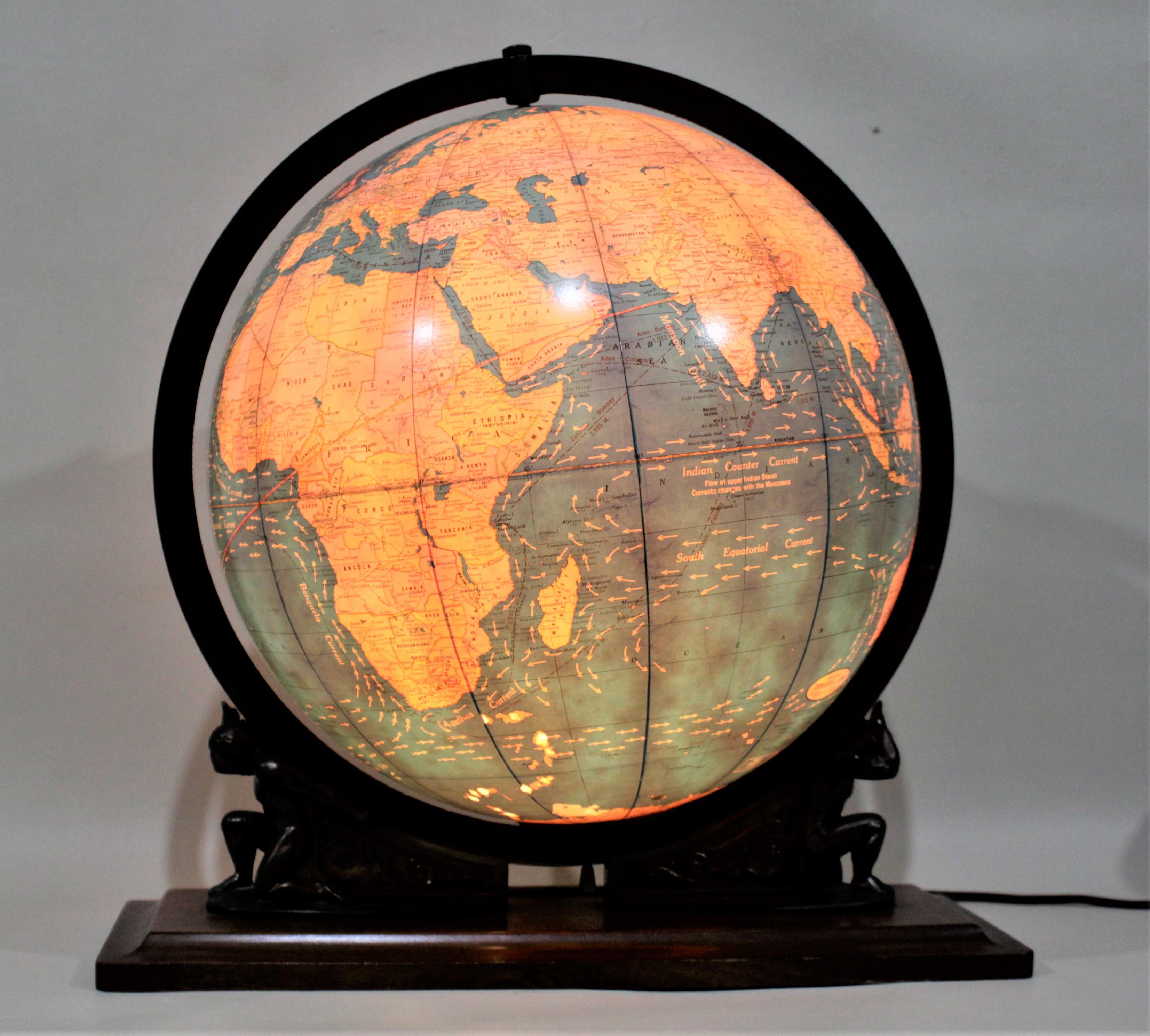 george f cram classic globe