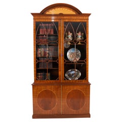 Vintage George III Revival Bookcase Restall Brown & Clennell 20th Century