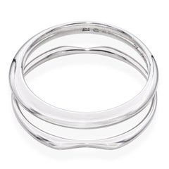 Vintage George Jensen Sterling Silver Bangle Bracelet Set