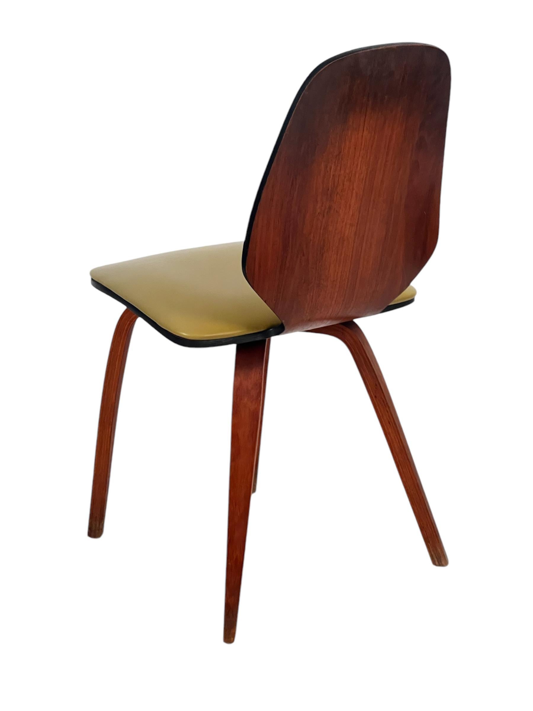 Vintage George Mulhauser Bentwood Dining Chairs for Plycraft For Sale 3