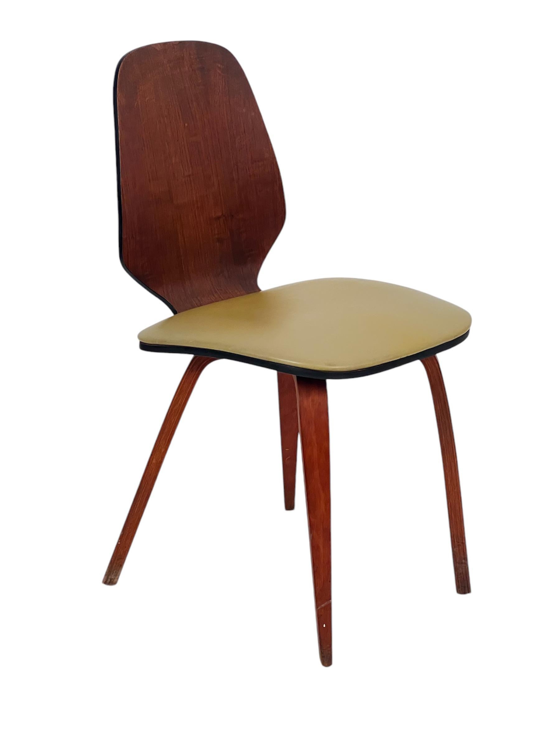 Vintage George Mulhauser Bentwood Dining Chairs for Plycraft For Sale 5