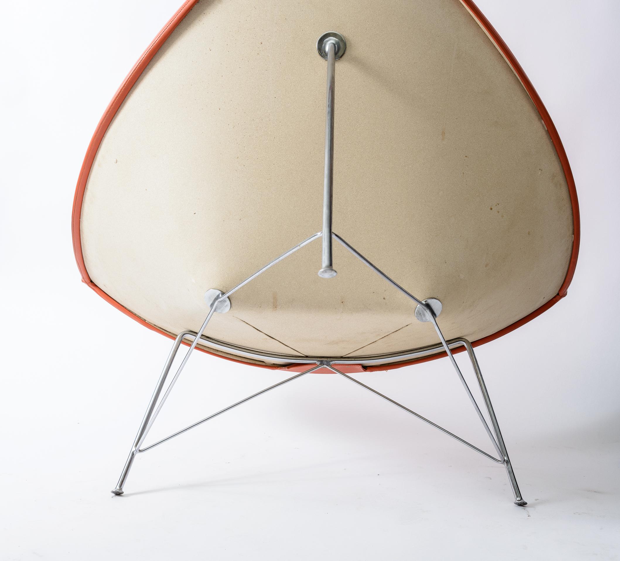 Vintage George Nelson Coconut Chair For Sale 2