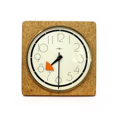Vintage George Nelson for Howard Miller Cork Wall Clock