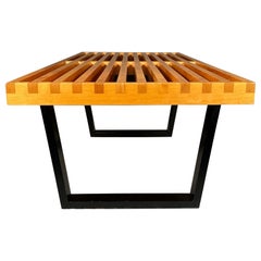 Vintage George Nelson Herman Miller Slat Bench