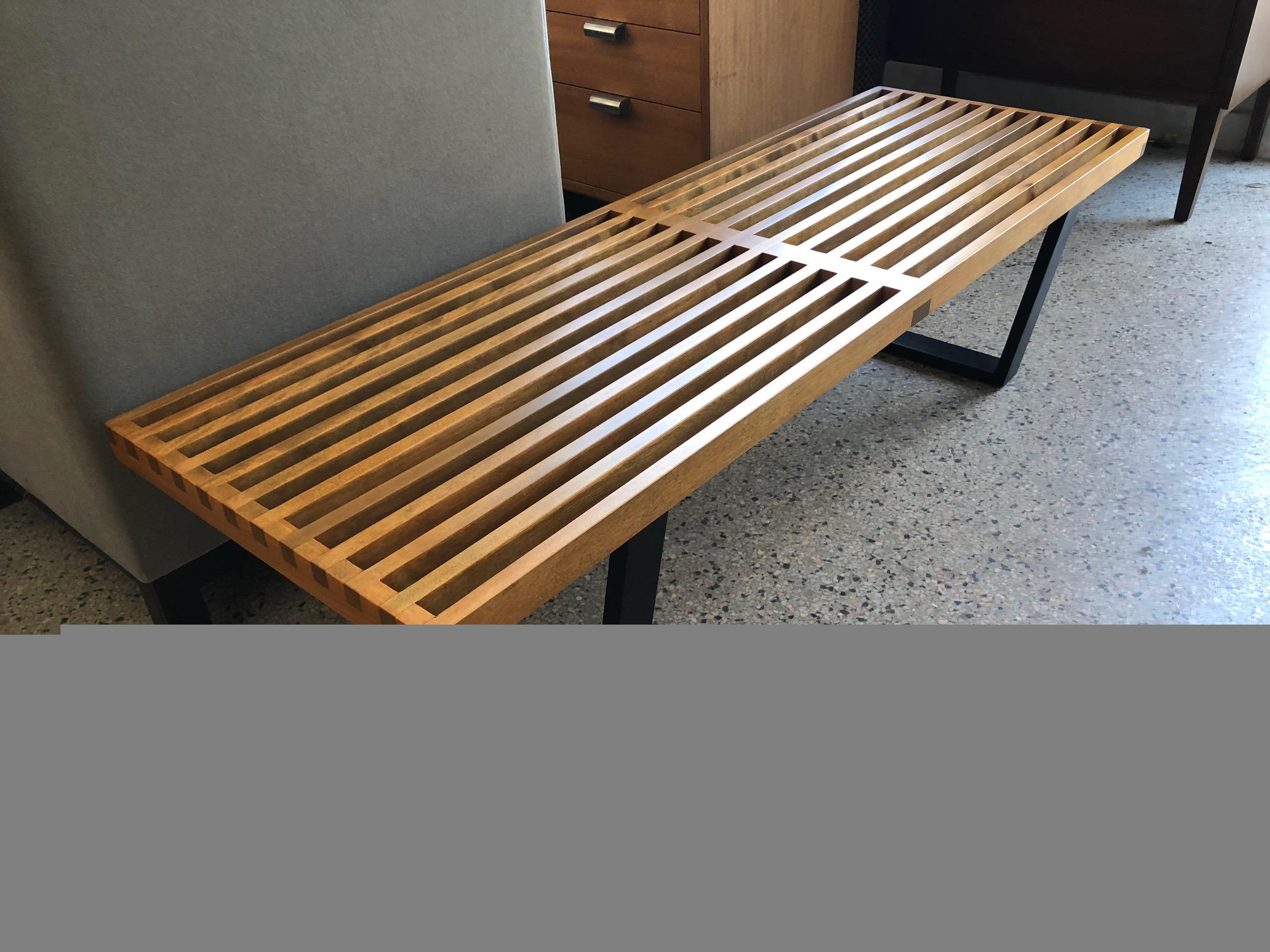 vintage george nelson bench