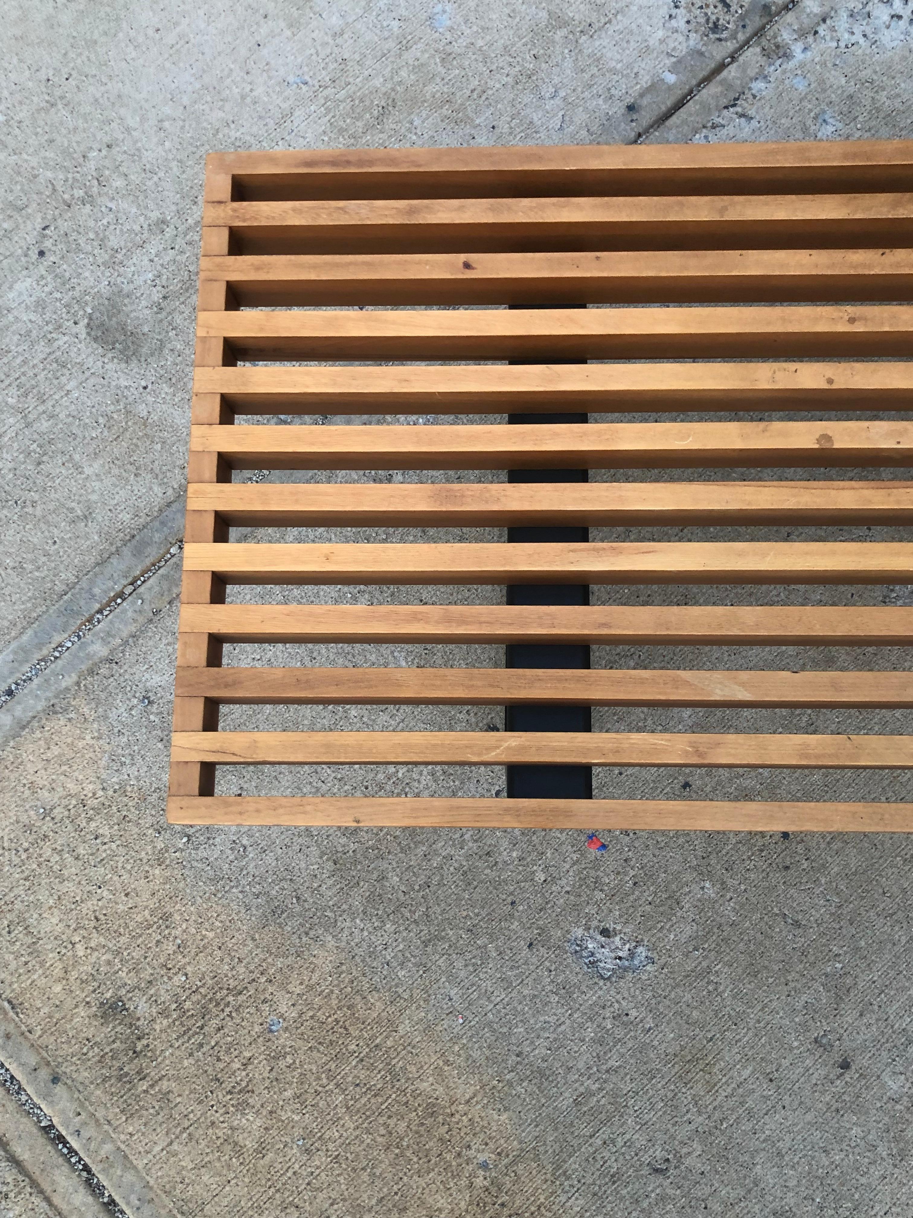 george nelson slat coffee table