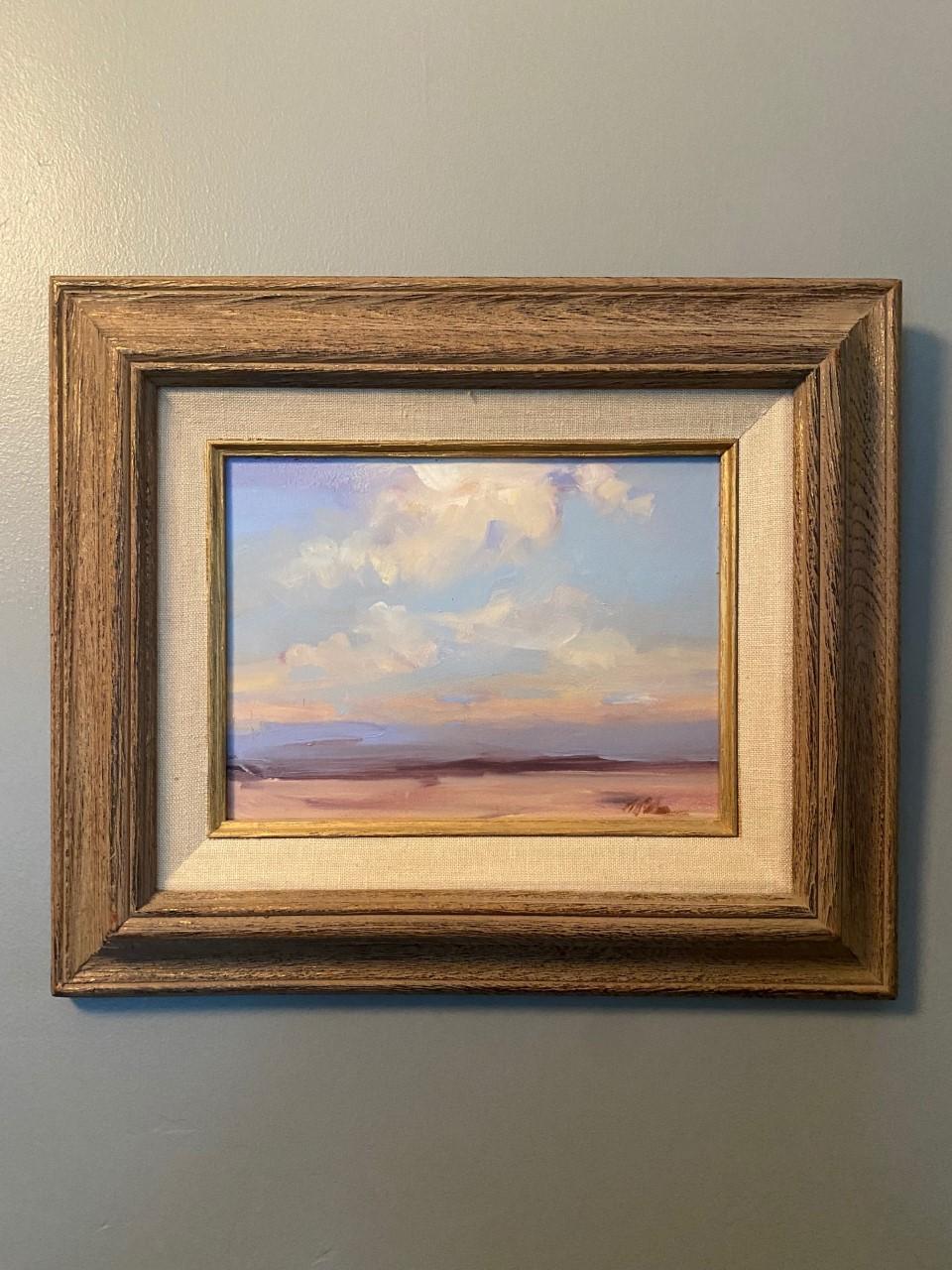 Painted Vintage George Pate “New Mexico Desert” Original Painting