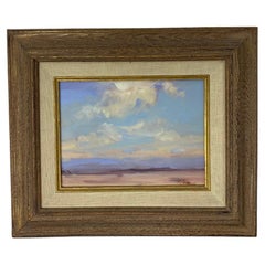 Vintage George Pate “New Mexico Desert” Original Painting