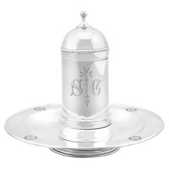 Vintage George VI Sterling Silver Communion Set 