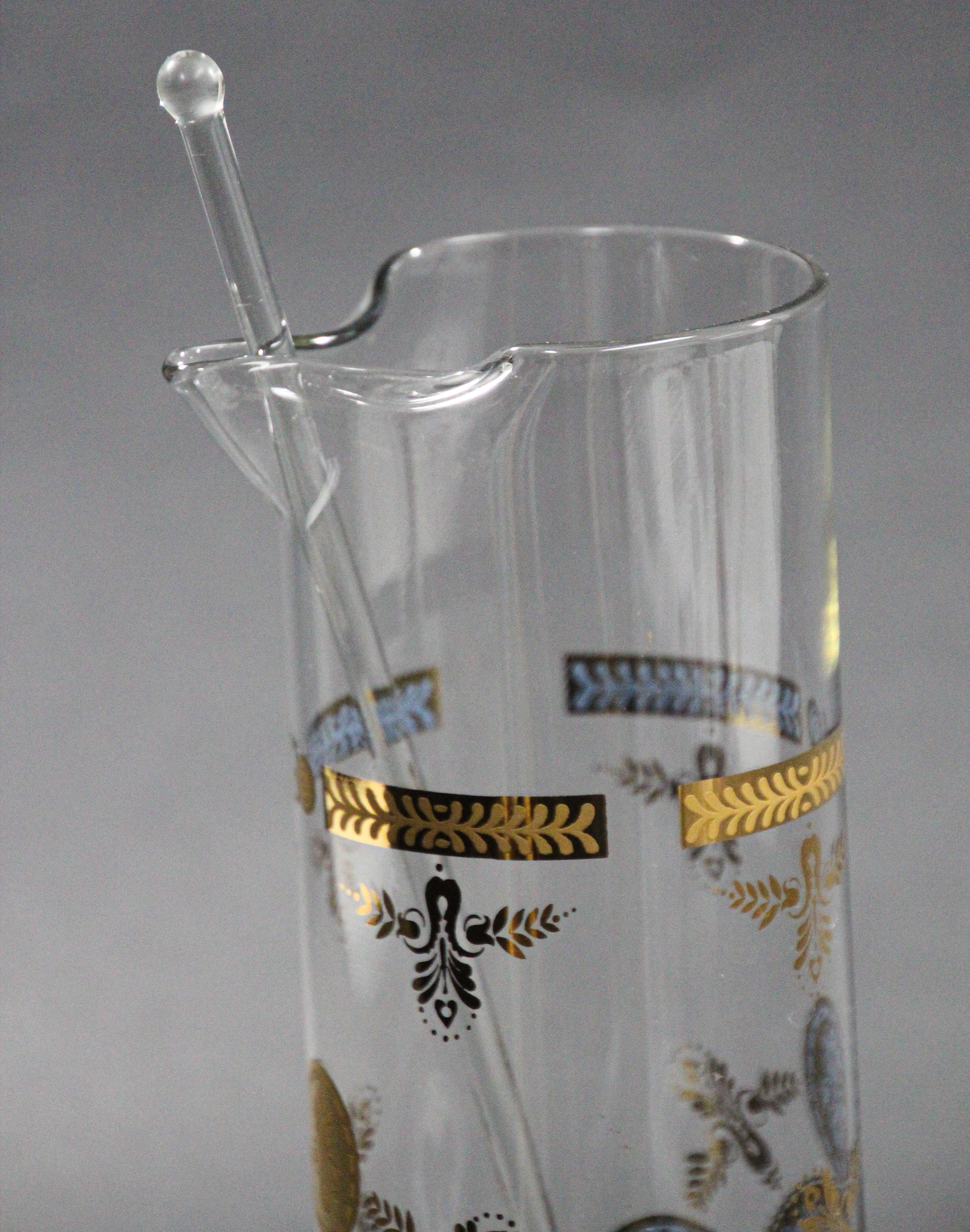 vintage martini pitcher