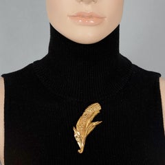 Vintage GEORGES RECH Corn Novelty Brooch