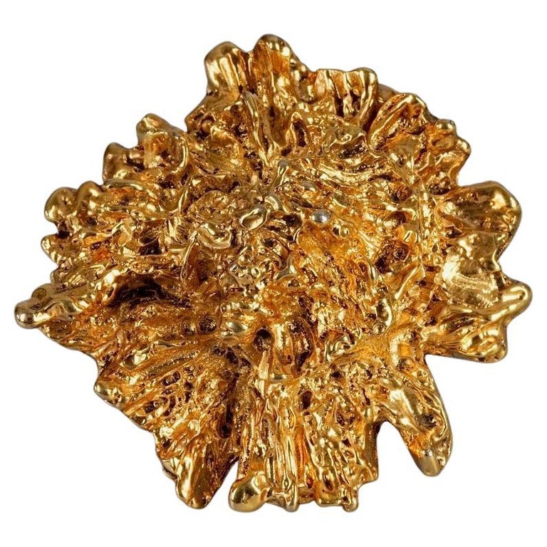 Broche Vintage Signée Georges Rech - Bijou élégant Et Rétro