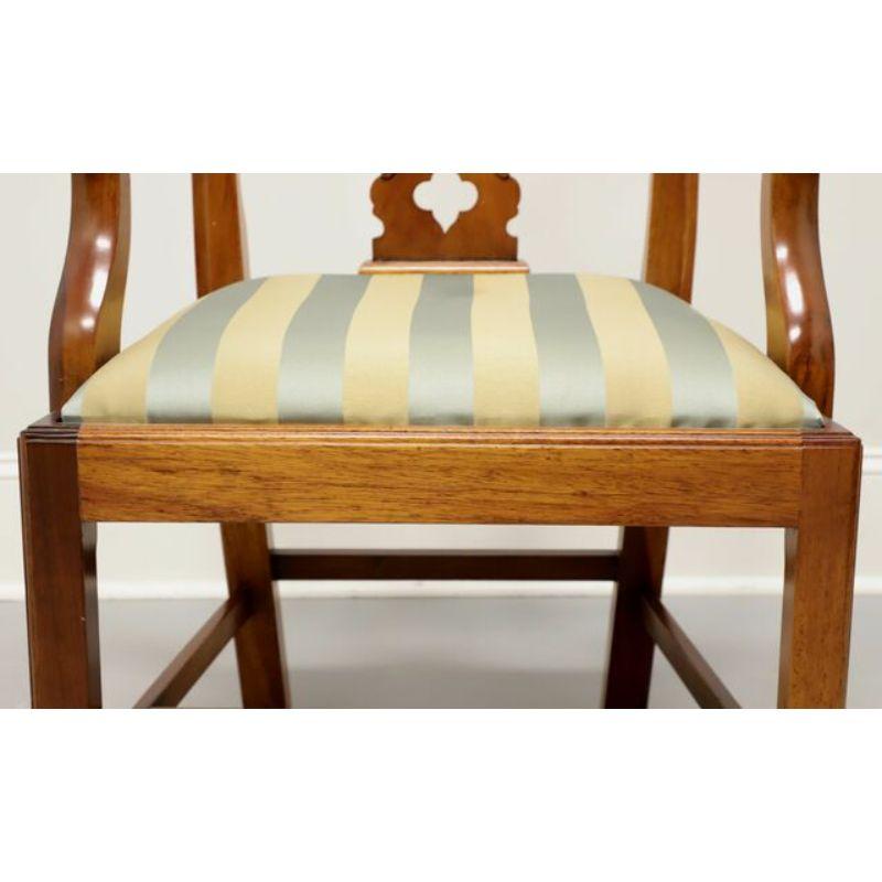 GEORGIAN FURNISHINGS Sedie da pranzo Chippendale in mogano massiccio - Set di 6 2