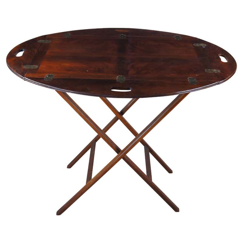 Campaign Table Campaign Tables - 234 For Sale at 1stDibs | antique campaign table ...