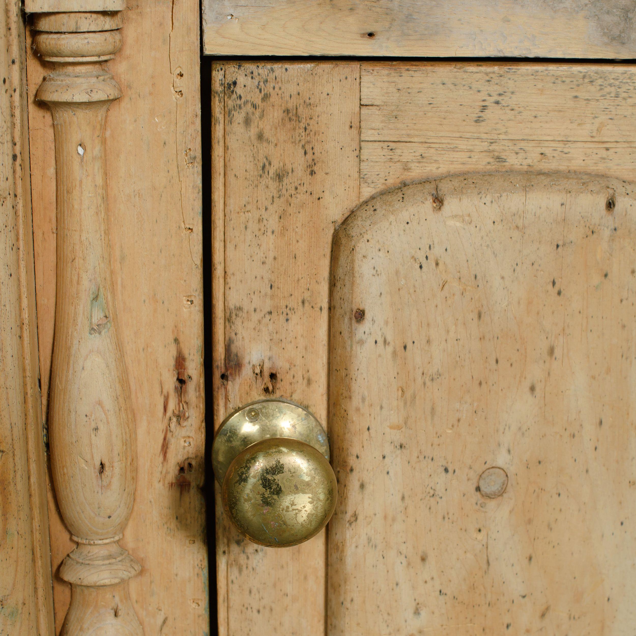 Wood Vintage Georgian Sideboard From Europe For Sale