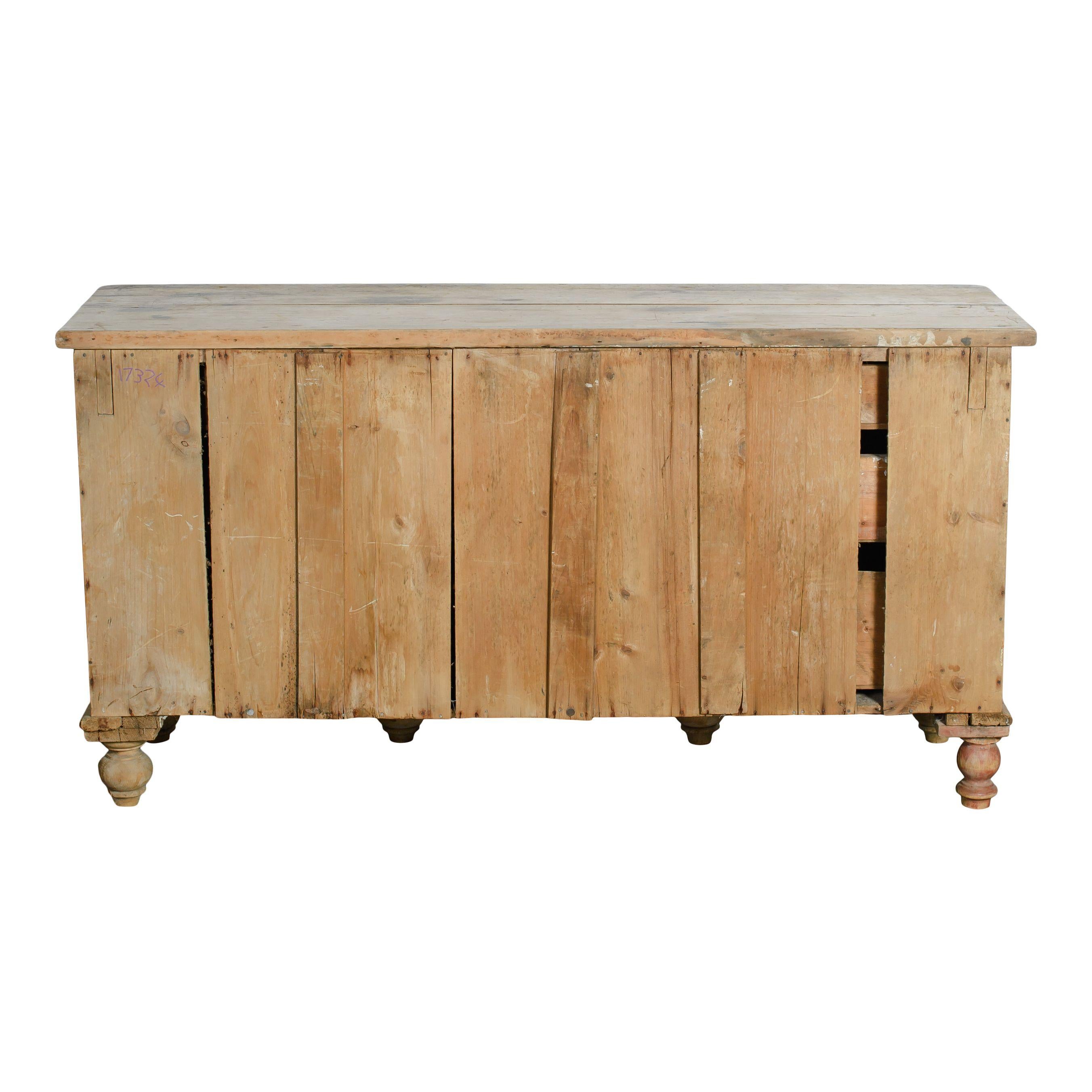 Vintage Georgian Sideboard From Europe For Sale 1