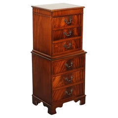 VINTAGE GEORGIAN Style TALLBOY MIT 6 DRAWERS MIT LOTS OF STORAGE SPACE