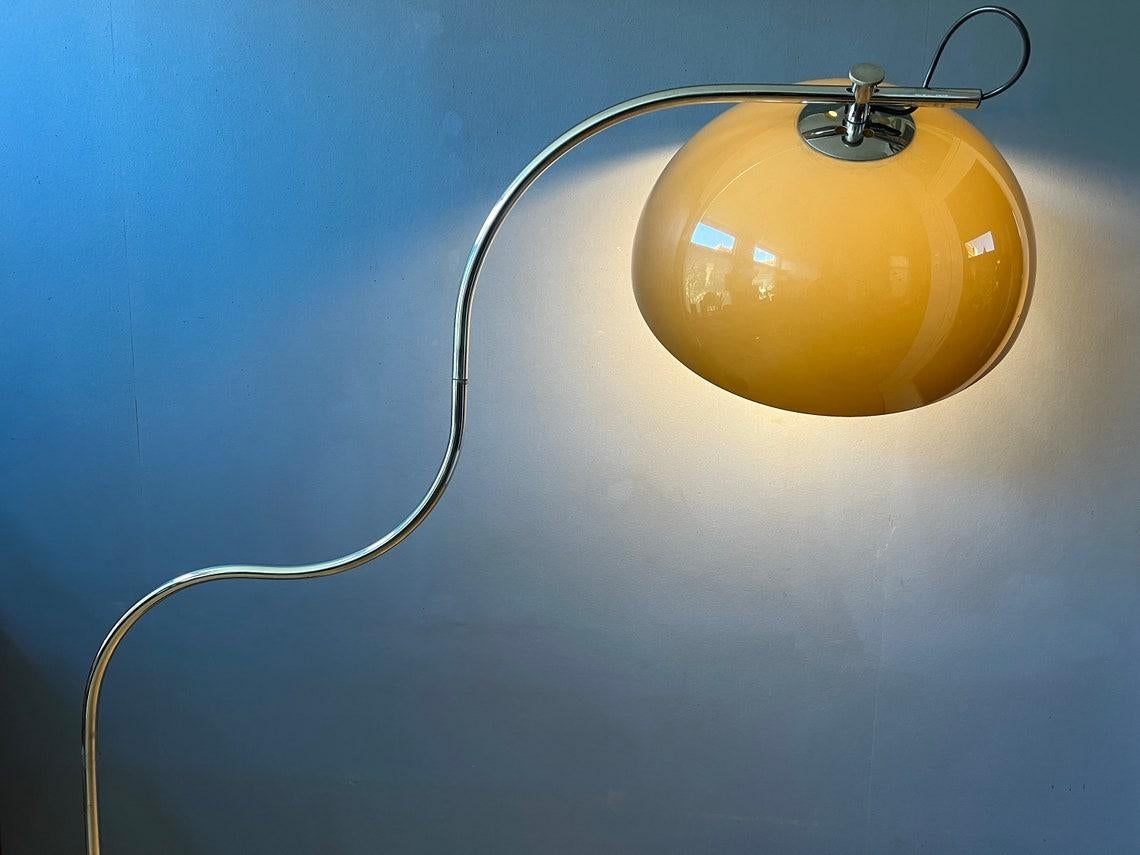 20th Century Vintage GEPO Flexible Mushroom Floor Lamp Space Age Light, 1970s  For Sale