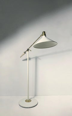 Vintage Floor Lamp for Lightolier / Arredoluce Gino Sarfatti