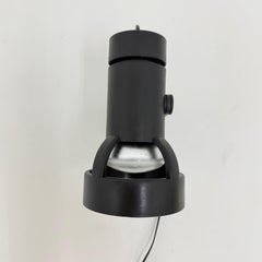 Lampada da parete regolabile tedesca vintage in plastica e metallo di Osram, anni '80