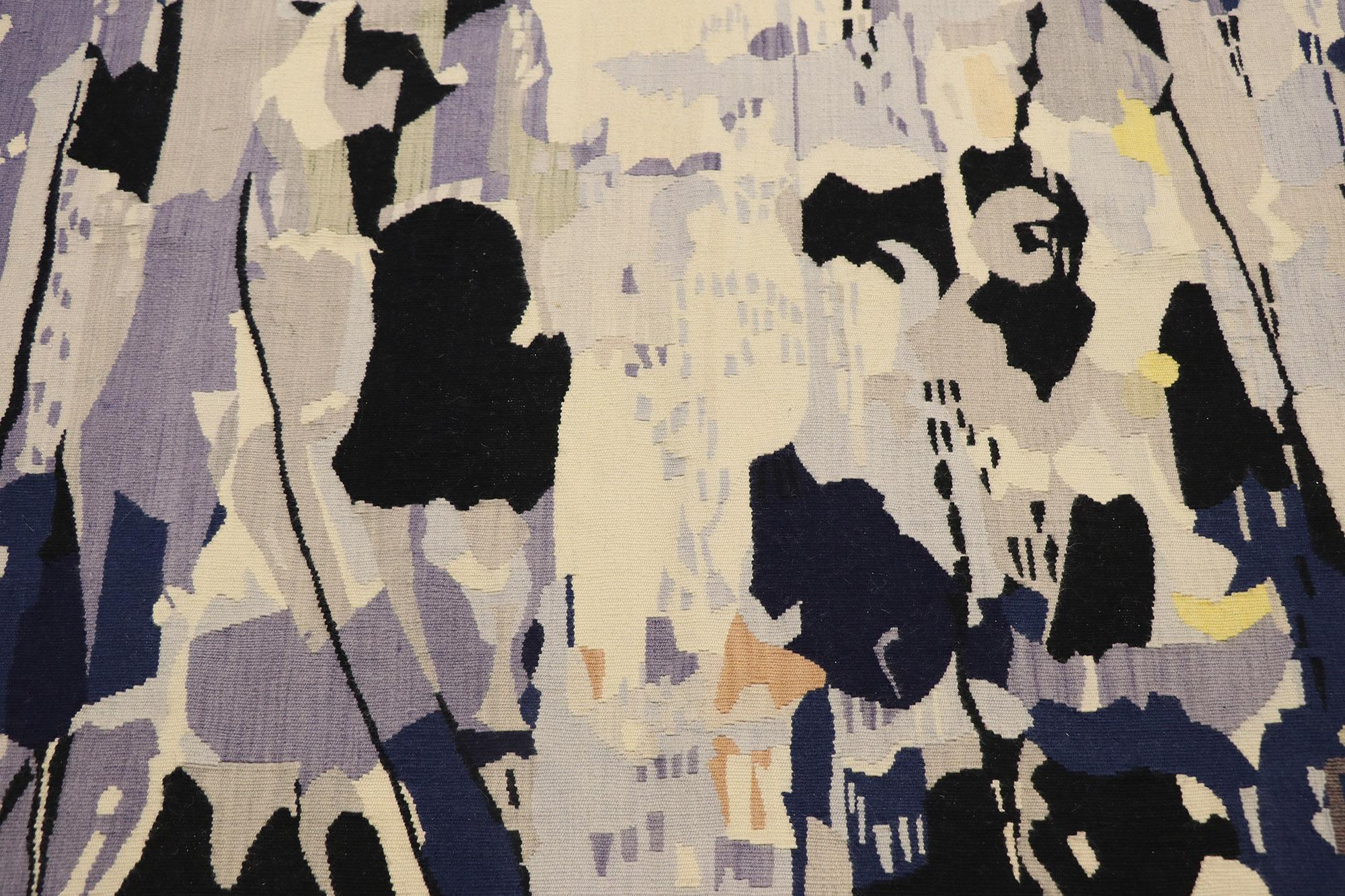 Deutscher Alice Koch-Gierlichs-Wandteppich im abstrakten Expressionismus-Stil im Zustand „Gut“ im Angebot in Dallas, TX