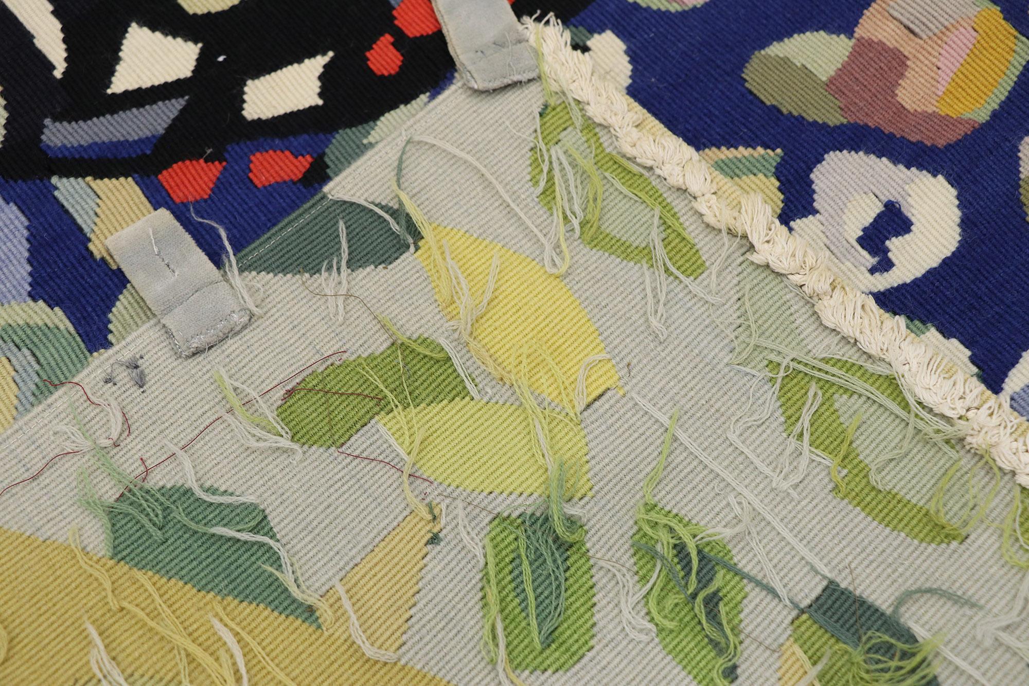 Deutscher Alice Koch-Gierlichs-Wandteppich im abstrakt-expressionistischen Stil, Vintage im Zustand „Gut“ im Angebot in Dallas, TX