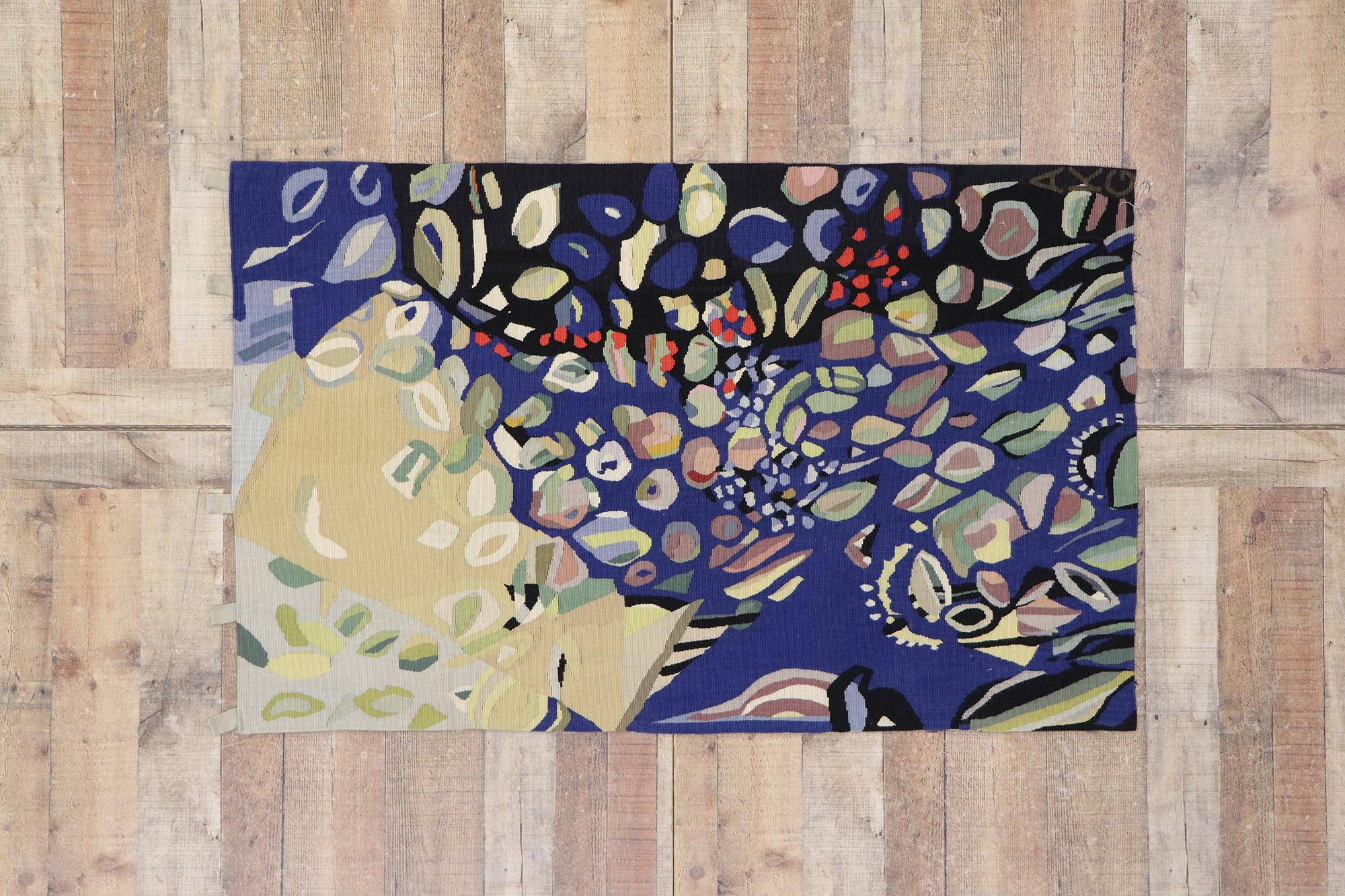 Deutscher Alice Koch-Gierlichs-Wandteppich im abstrakt-expressionistischen Stil, Vintage im Angebot 1