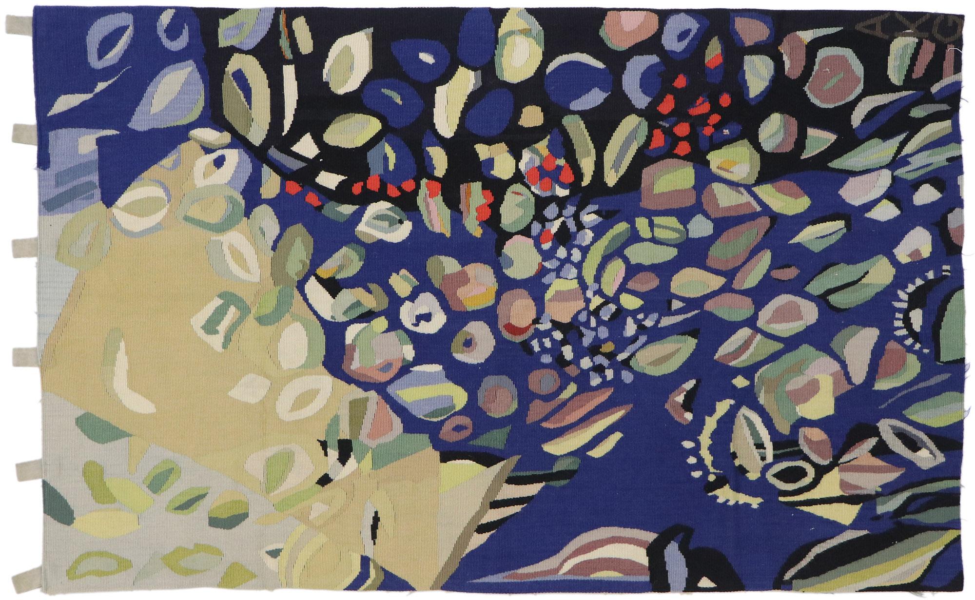 Deutscher Alice Koch-Gierlichs-Wandteppich im abstrakt-expressionistischen Stil, Vintage im Angebot 2