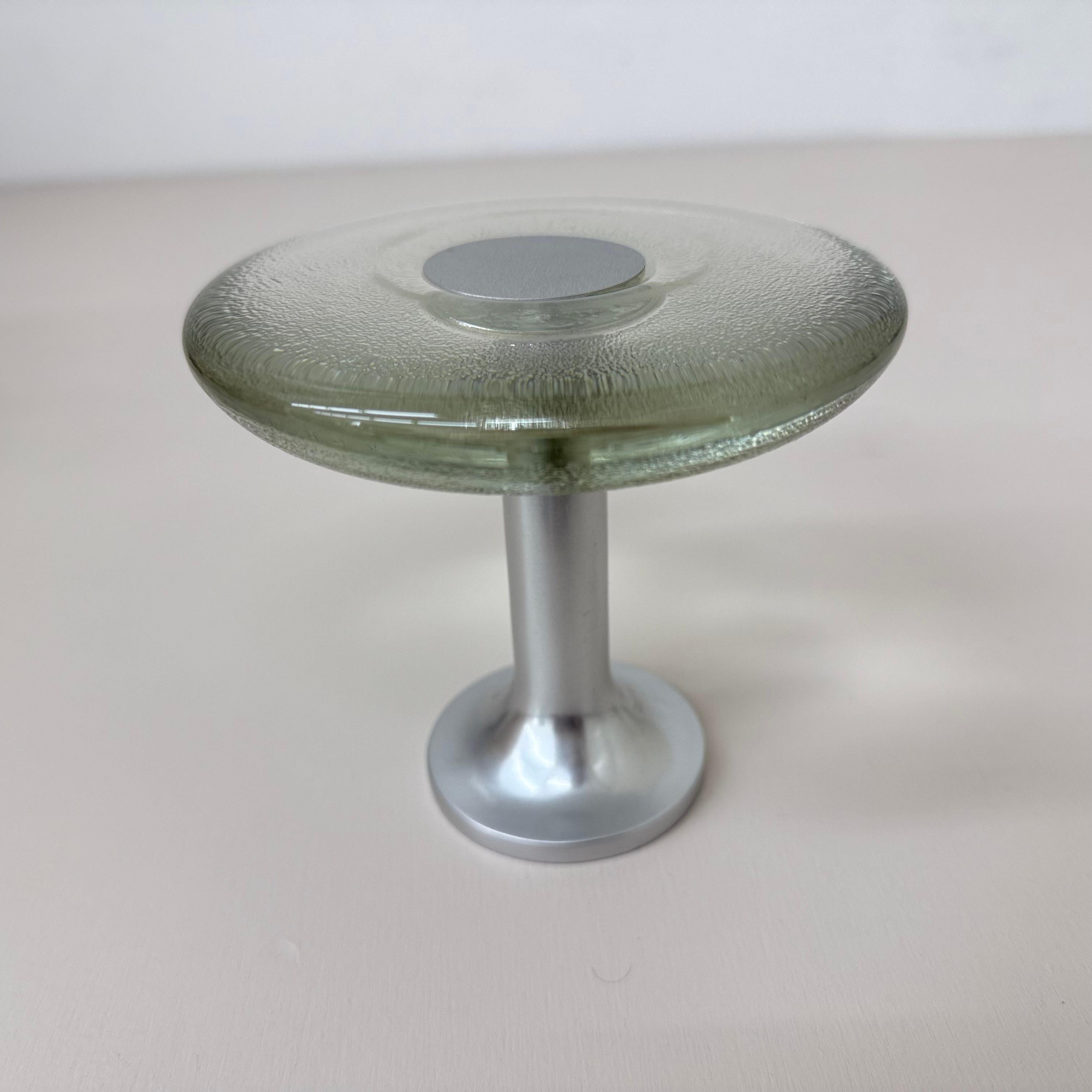 Vintage German Aluminium and Glass Coat Hooks from Schönbuch, 1970s For Sale 11