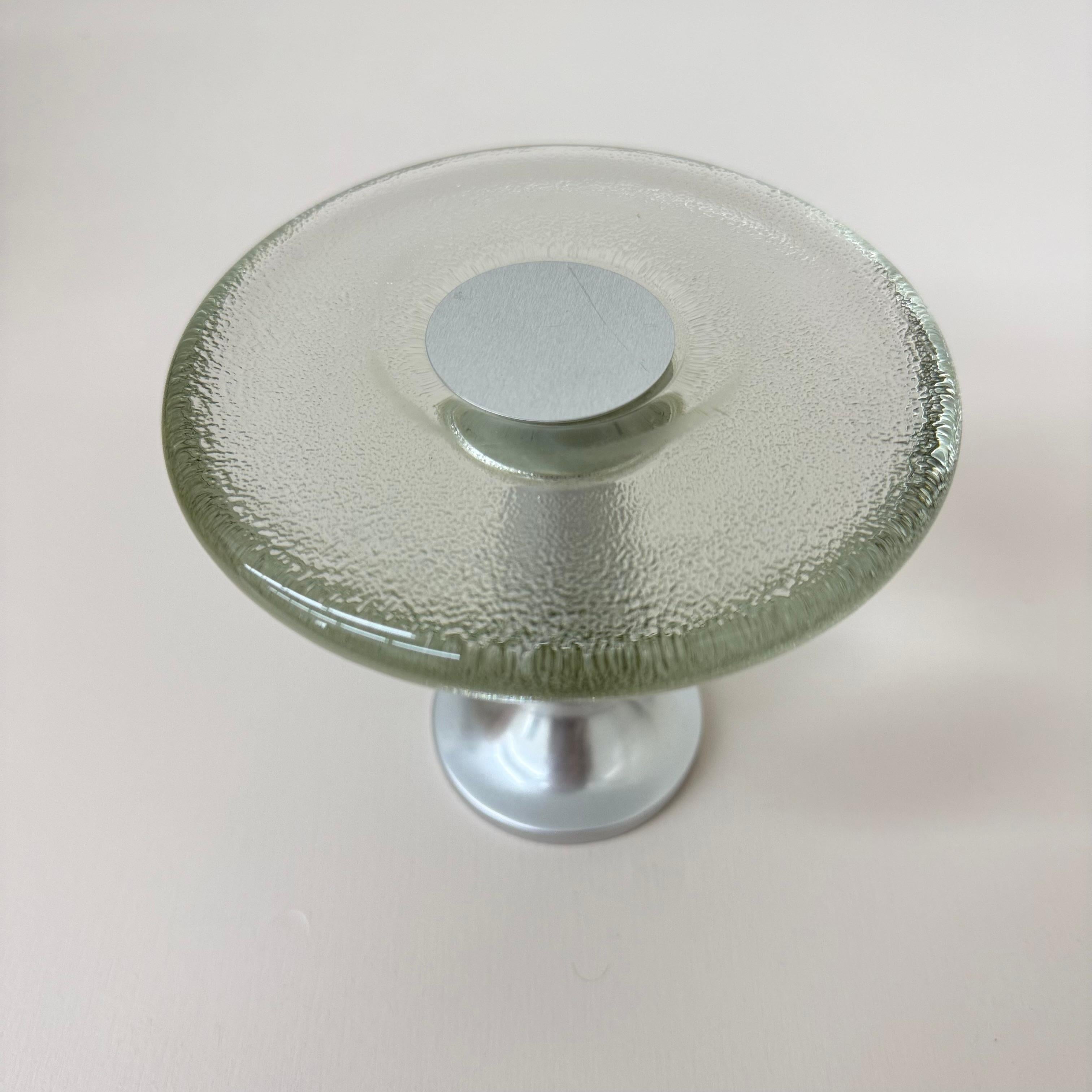 Vintage German Aluminium and Glass Coat Hooks from Schönbuch, 1970s For Sale 13