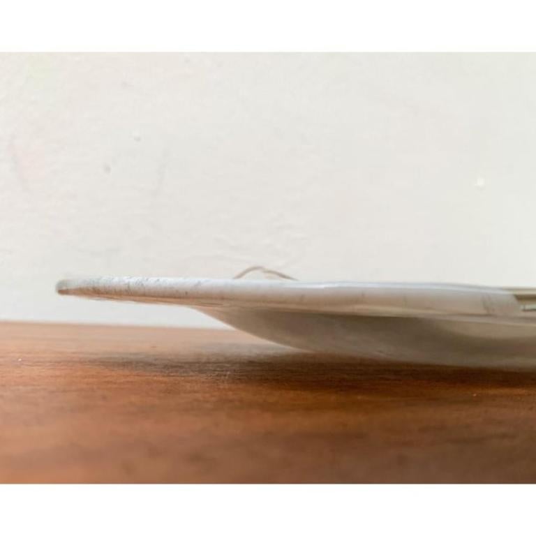 Vintage German Art Collection Glasteller oder Schale von Hans Jürgen Richartz, 1970er Jahre im Angebot 4