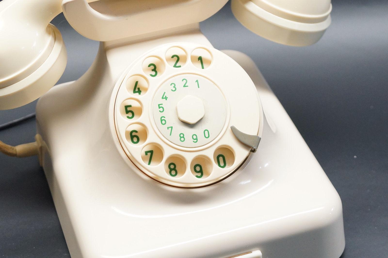 Deutsches Bakelit-Tisch Phone, Vintage (Stahl)