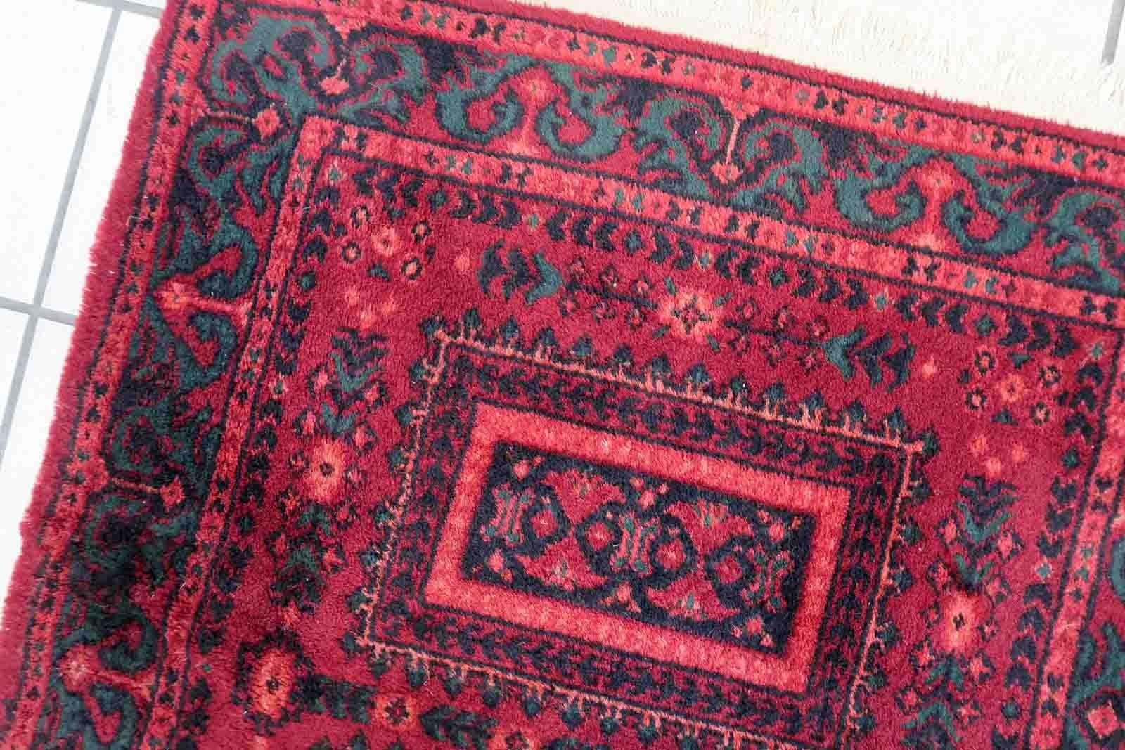 Tapis baluch allemand vintage de style allemand, années 1960, 1C939 en vente 3