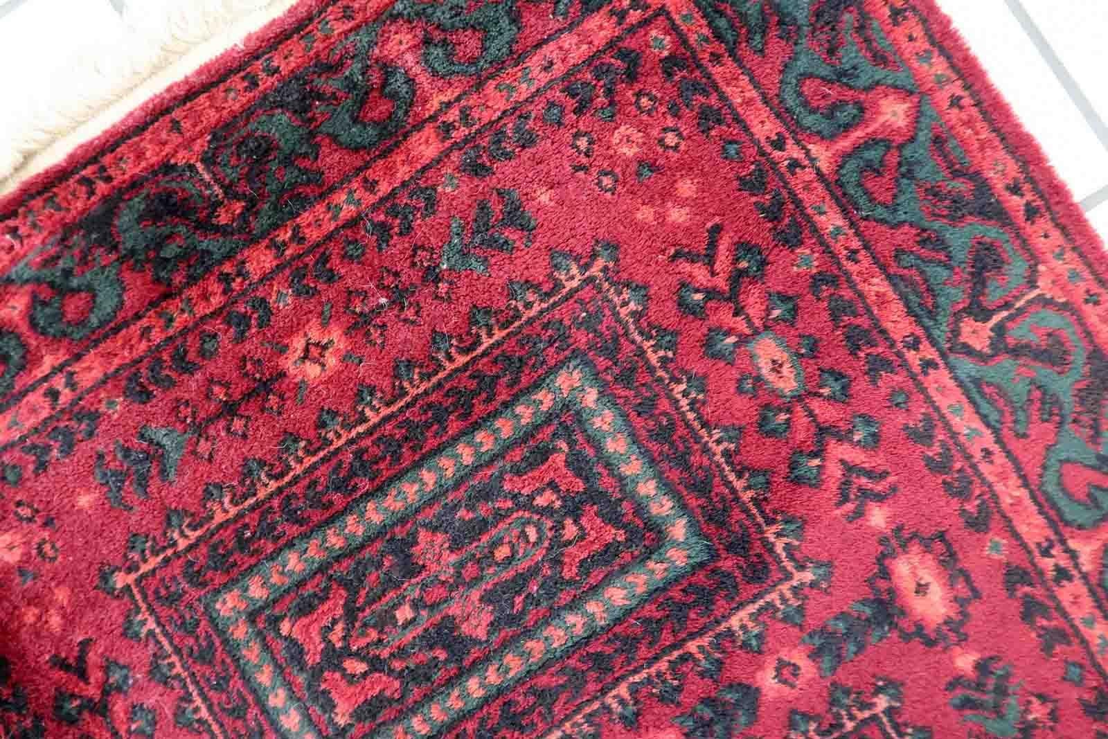 20th Century Vintage German Baluch Style Rug, 1960s, 1C939 For Sale