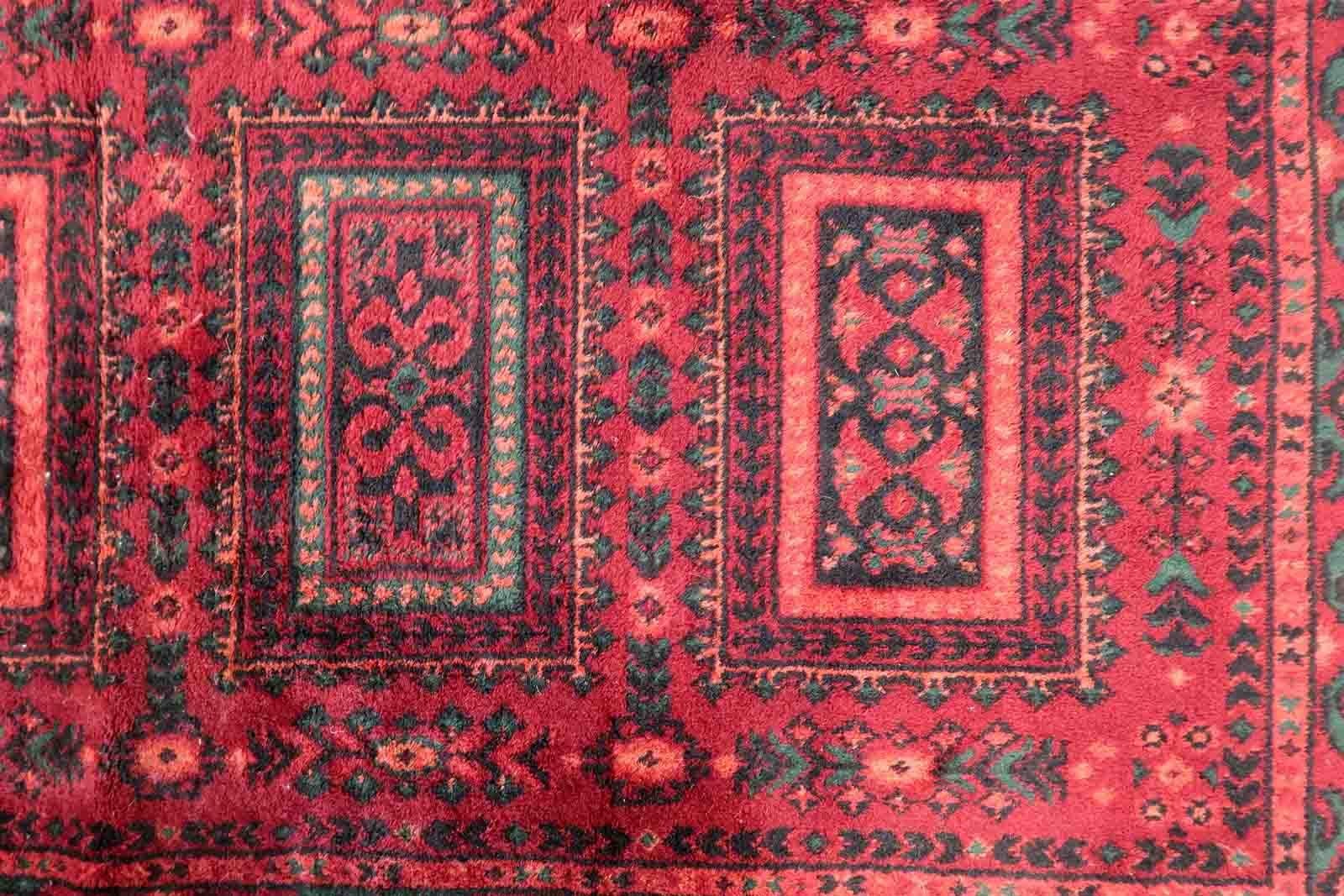 Vintage German Baluch Style Rug, 1960s, 1C939 For Sale 2