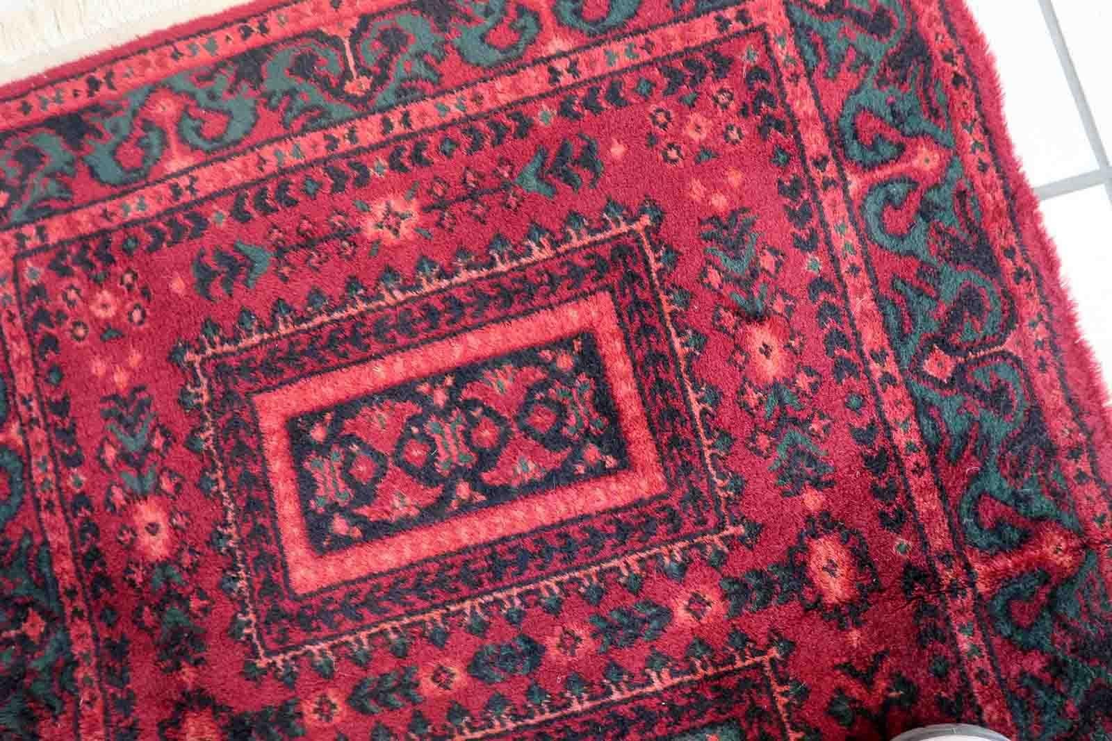 Tapis baluch allemand vintage de style allemand, années 1960, 1C939 en vente 2
